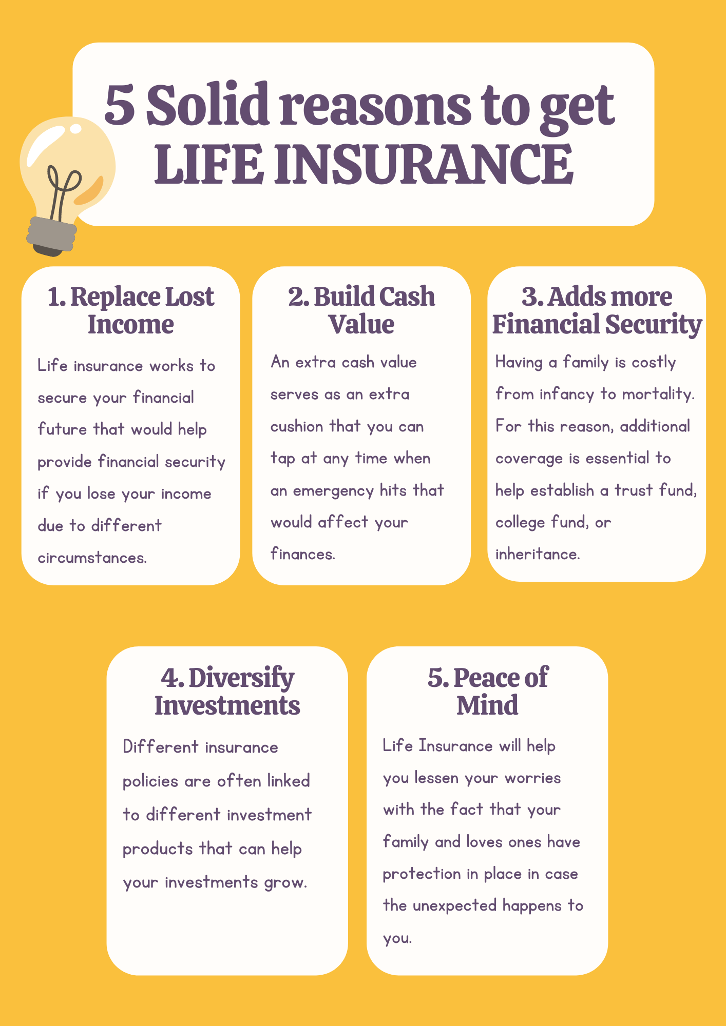 5 Solid reasons to get LIFE INSURANCE - Philippines Life Insurance