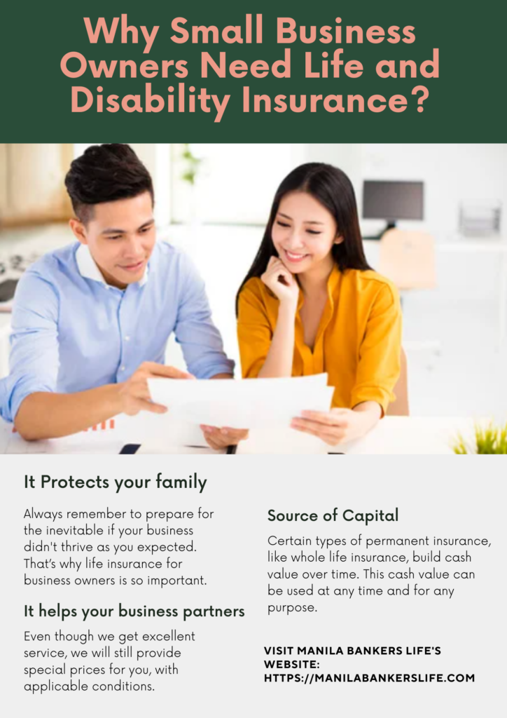 Why Small Business Owners Need Manila Bankers Life and Disability Insurance?